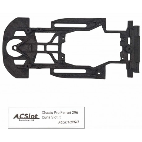 Chasis Pro Ferrari 296 cuna Slotit