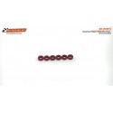 Imanes Neodimio ø5 x 1,5 x 2,2mm para Suspension Magnética - Hard (rojo)