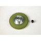 Corona 43 D. M50 p/eje 3mm. New Racing Transversal