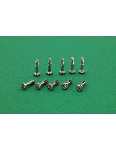 Tornillo basculante 2x8 rosca plástico x10