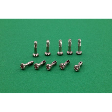 Tornillo basculante 2x8 rosca plástico x10