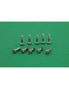 Tornillo basculante 2x8 rosca plástico x10