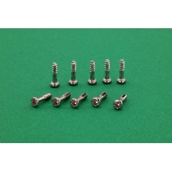 Tornillo basculante 2x8 rosca plástico x10