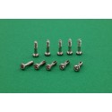 Tornillo basculante 2x8 rosca plástico x10