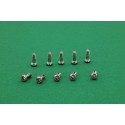 Tornillo basculante 2x6 rosca métrica x10