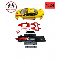 CHASIS 3D 1/24 PEUGEOT 307 WRC AVANT SLOT
