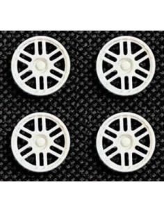 Tapacubos Multirradio 16,9mm White Sloting Plus