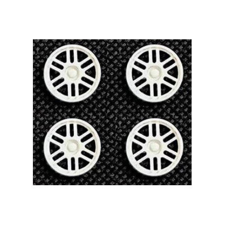 Tapacubos Multirradio 16,9mm White Sloting Plus