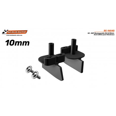 Guia SC- 3DP Racing con Tornillo. Medidas: 24.3x8mm