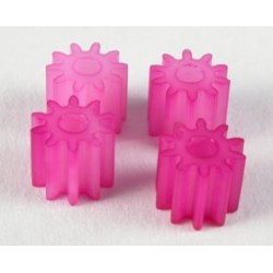 Piñón 9 D. M50 p/eje 2mm. Nylon