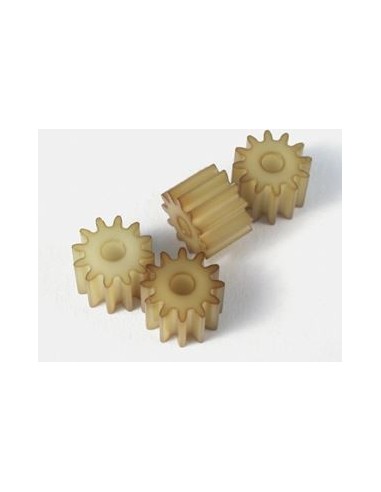Piñón 10 D. M50 p/eje 2mm. Nylon