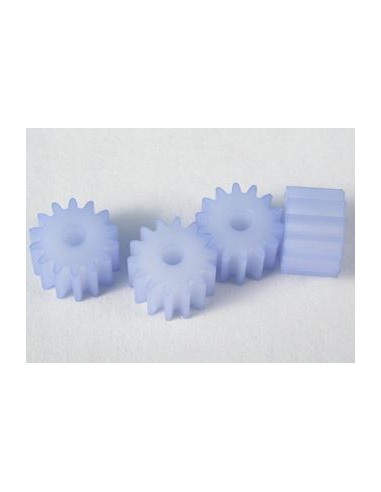 Piñón 12 D. M50 p/eje 2mm. Nylon