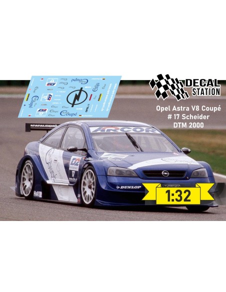 Calcas Opel Astra v8 Coupé DTM 2000 Helary