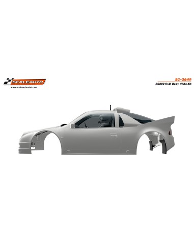 Carrocería Porsche 911 GT3 (modelo 992) en Kit blanca
