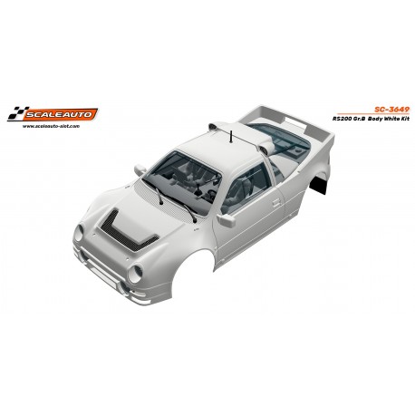 Carrocería Porsche 911 GT3 (modelo 992) en Kit blanca