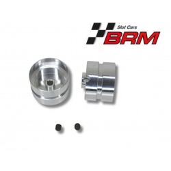 Llanta Aluminio Trasera Porsche 911 GT1 1/24
