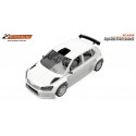 Skoda fabia Rally5 White Racing Kit - Anglewinder In-Flex 2.0 Chasis
