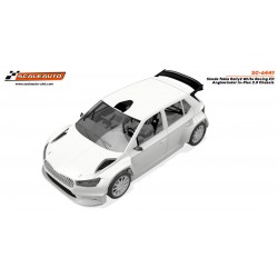 Skoda fabia Rally2 White Racing Kit - Anglewinder In-Flex 2.0 Chasis