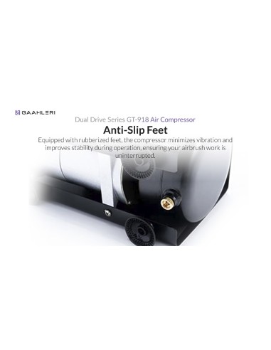 Aerografo Gaahleri gravedad GHAD-39 con agujade 0.35 y 0.5mm