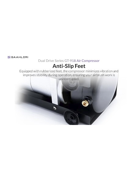 Aerografo Gaahleri gravedad GHAD-39 con agujade 0.35 y 0.5mm