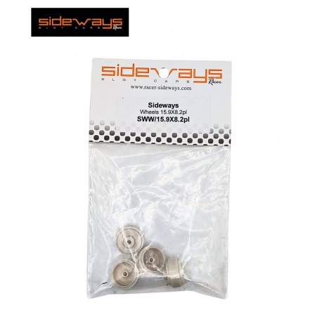 Llantas Plástico 15,9x8,5mm para eje 2,38mm.