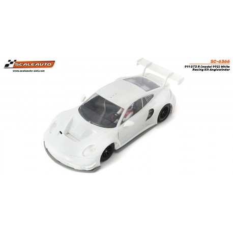 P. 911 GT3R (992) White Racing Kit Anglewinder