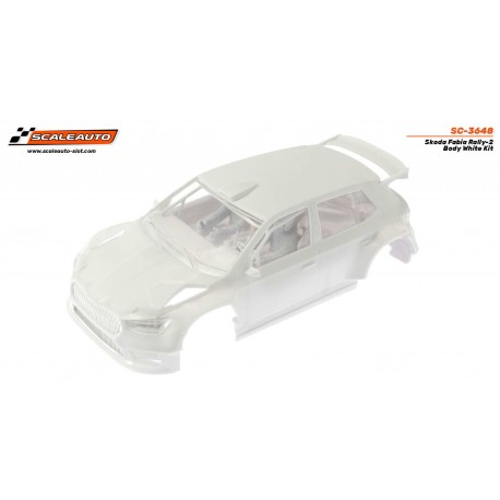 Carroceria Skoda Fabia R2 on Kit Blanca