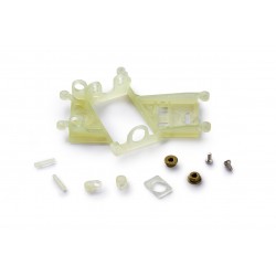 Soporte motor AW Offset 1,0mm EVO6 Duro Rodamientos