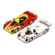 SET 2X 962C PORSCHE AG TEAM N 18 24h LE MANS 1988