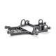 Soporte de motor Offset 1,0mm Anglewinder Carbon EVO 6 Rodamientos