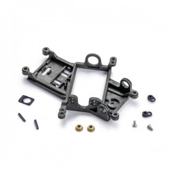 Soporte de motor Offset 1,0mm Anglewinder Carbon EVO 6 Rodamientos