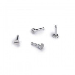 Tornillos métrico ERGAL 2,2x9mm cabeza grande x4