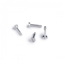 Tornillos métrico ERGAL 2,2x9mm cabeza grande x4