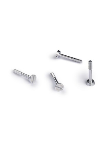 Tornillos métrico ERGAL 2,2x13mm cabeza grande x4