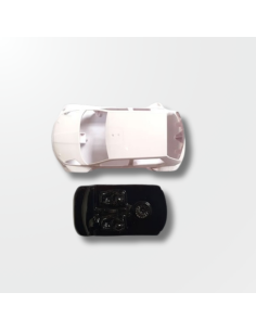 Lexan rally Fiesta (comp. SCX)