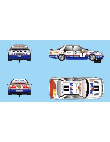 Ford Sierra Gr.A - Montecarlo'92 - Mobil 1