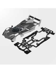 Chasis 3DP Scaleauto LMB SC-63 Hypercar V.3 para Soporte Motor RT3