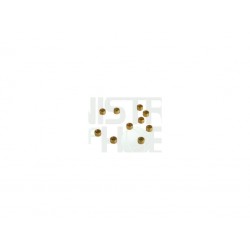 Espaciadores de eje 3/32 .080"/2,0mm(10pcs)