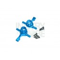 Manguetas delanteras en aluminio para TT02