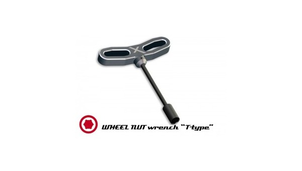Wheel nut wrench T-Type 10mm