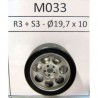 2 llantas R3 17,7x9 con neumáticos S3