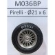 2 llantas Radios con neumáticos C2 Classic 21x6 Pirelli