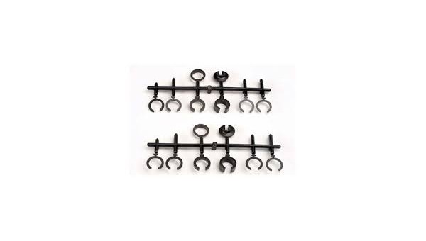 Spring retainers, upper & lower (2)/ spring pre-lo