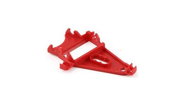 Soporte motor triangular ángulo evo extraduro rojo