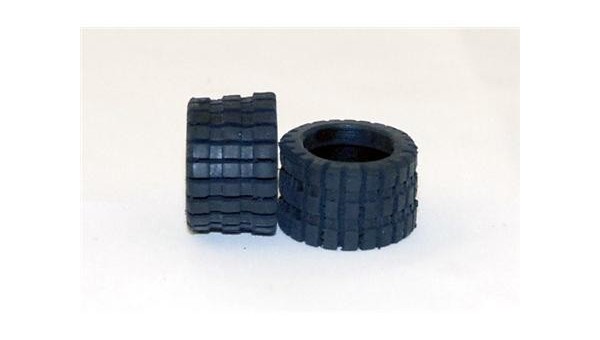 2 Neumáticos slick rallado ancho R chapo 19,5x11