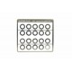 Separador acero inox 0,2mm para guia 1/32 (x20)